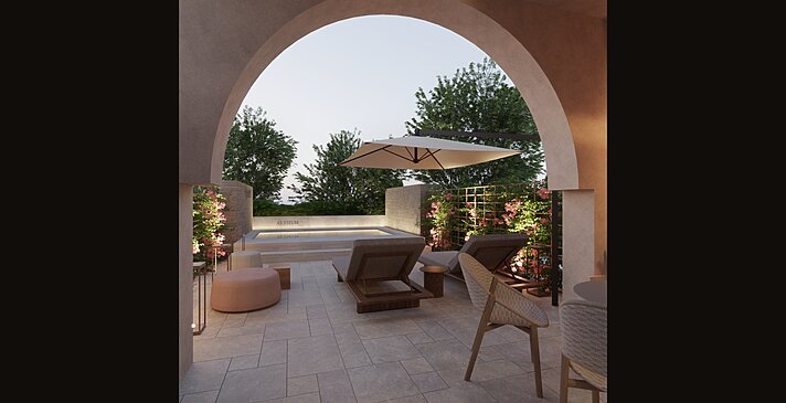 Studio Suite Private Pool - Elysium