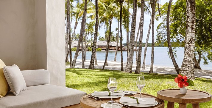 Terrasse Lagoon Room - One&Only Le Saint G&eacute;ran