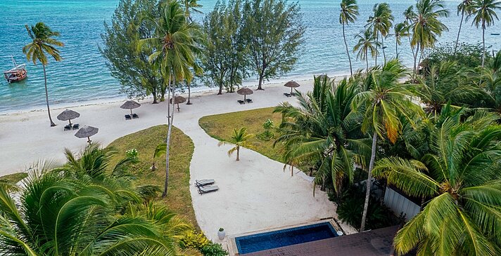 Prestige Ocean Front Pool Villa - The Residence Zanzibar